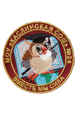 Эмблема 24 школа Касли